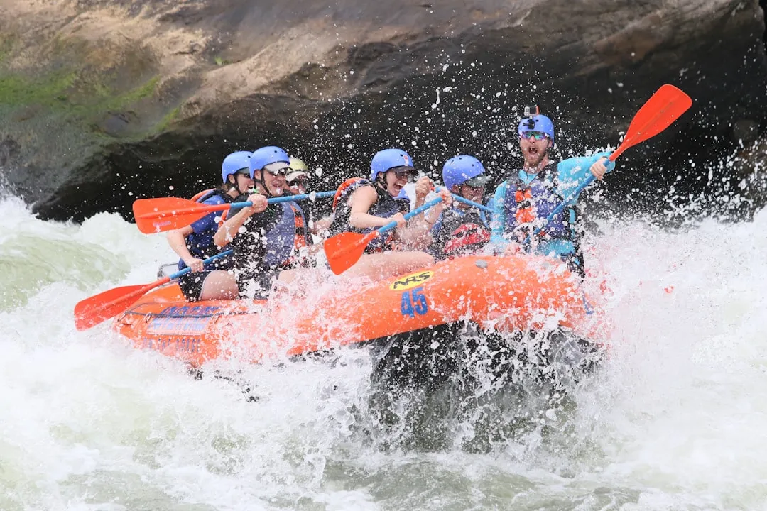 Rafting Below the Color (Image Credits: Unsplash)