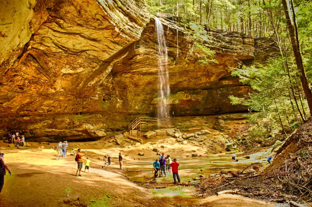 Old Man's Cave and the Trails That Draw Millions (Always Shooting, Flickr, CC BY 2.0)