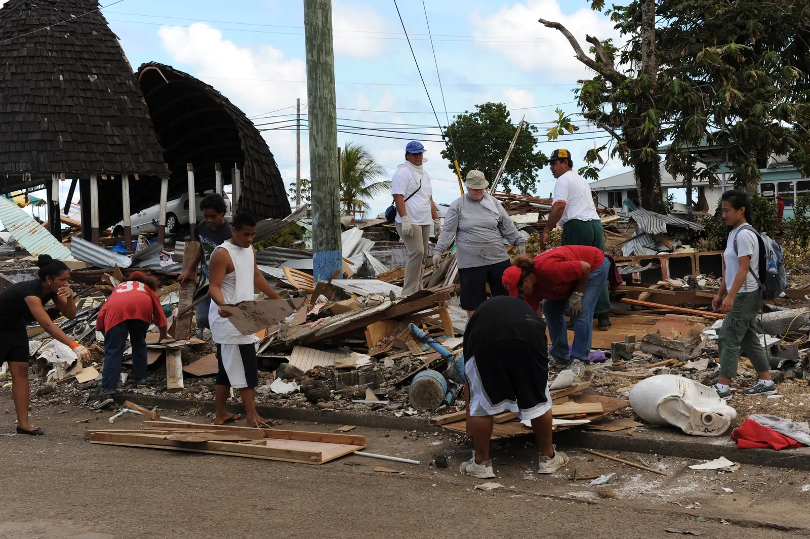 The Takeaway (This image is from the FEMA Photo Library (obsolete as of 2019).An archived copy may be found at the Wayback Machine (note: link may be permanently dead, as not all photos were backed up in this way).If the FEMA link is permanently dead, the photo can be found at NARA Access to Archival Databases (only works if photo was taken between 1989 and October 2004), or at City-data.com., Public domain)