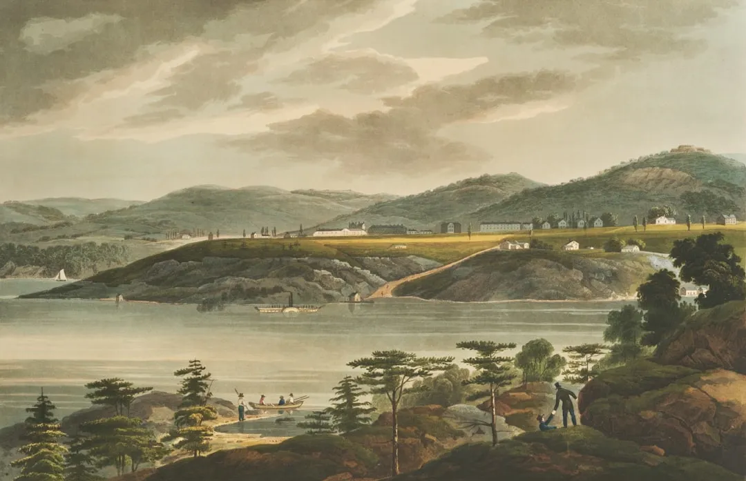 A River View Framed by West Point (Image Credits: Unsplash)