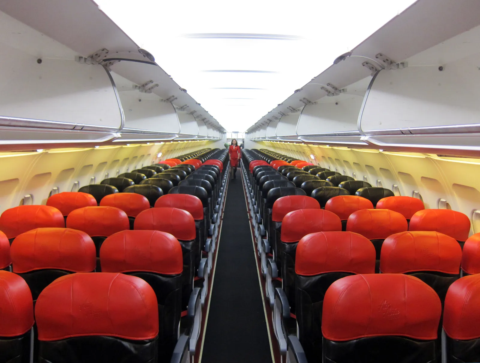 The Airbus Cabin Intercommunication System (By Uploader's mother, digitally altered by Mr.choppers, CC BY-SA 3.0)