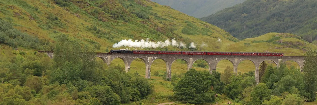 5. The West Highland Line: Scotland's Wildest Ride (Image Credits: Pixabay)