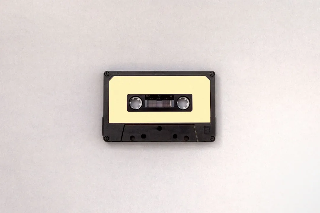 The Cassette Is Having a Genuine Moment (Image Credits: Unsplash)