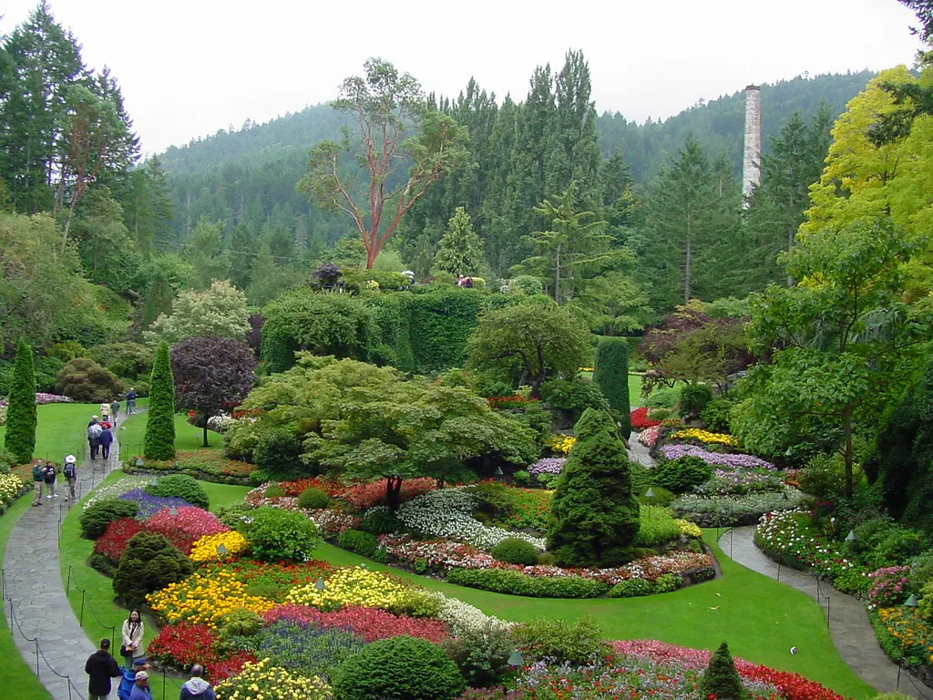 Butchart Gardens, Victoria, British Columbia (TravelingOtter, Flickr, CC BY-SA 2.0)