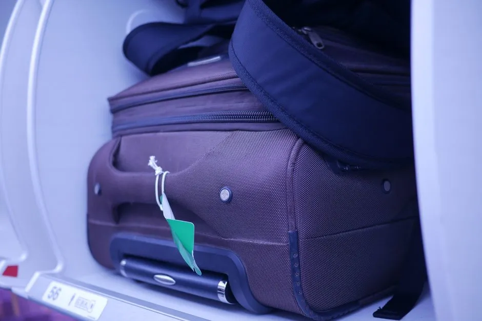 Not Stowing Your Bag Correctly in the Bin (Image Credits: Pexels)
