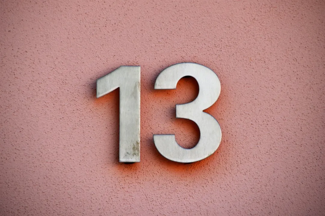 It Has a Real Clinical Name: Triskaidekaphobia (Image Credits: Unsplash)