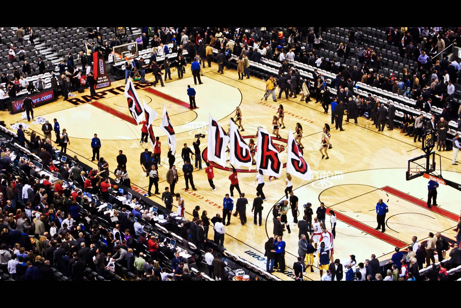 The "We The North" Moment That Made Headlines (Toronto Raptors
Uploaded by tm, CC BY-SA 2.0)