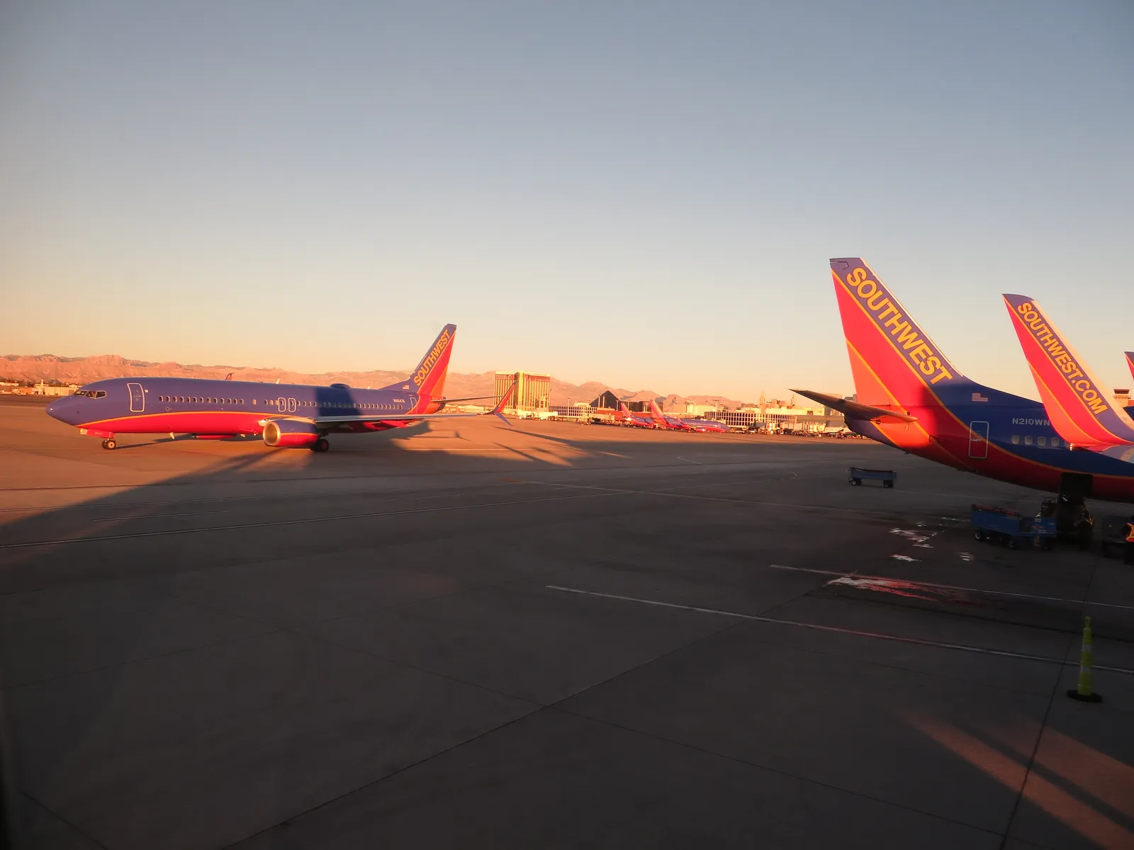 The Takeaway (Southwest Airlines Flights, McCarran International Airport, Las Vegas, Nevada, CC BY-SA 2.0)