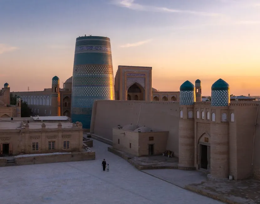 Khiva and Itchan Kala: The Walled City Frozen in Time (Image Credits: Pexels)