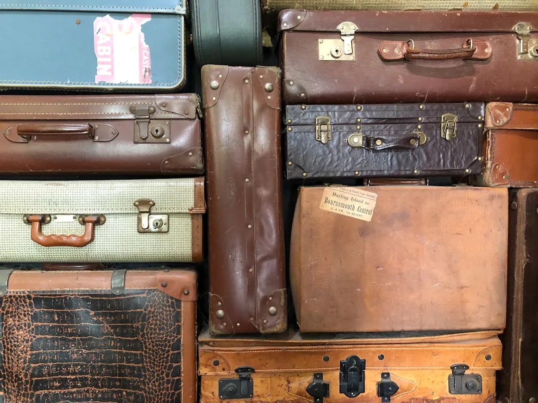 Leather Luggage and the Return of the Statement Trunk (Image Credits: Unsplash)